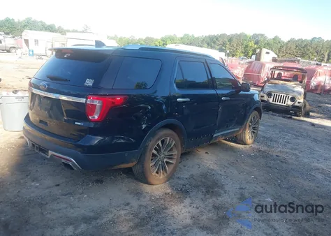 2017 Ford Explorer Platinum z USA, uszkodzony, nr VIN 1FM5K8HT6HGB12913